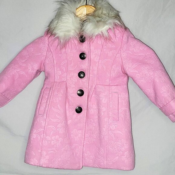 2T Jessica Simpson Toddler Peacoat - Picture 1 of 9